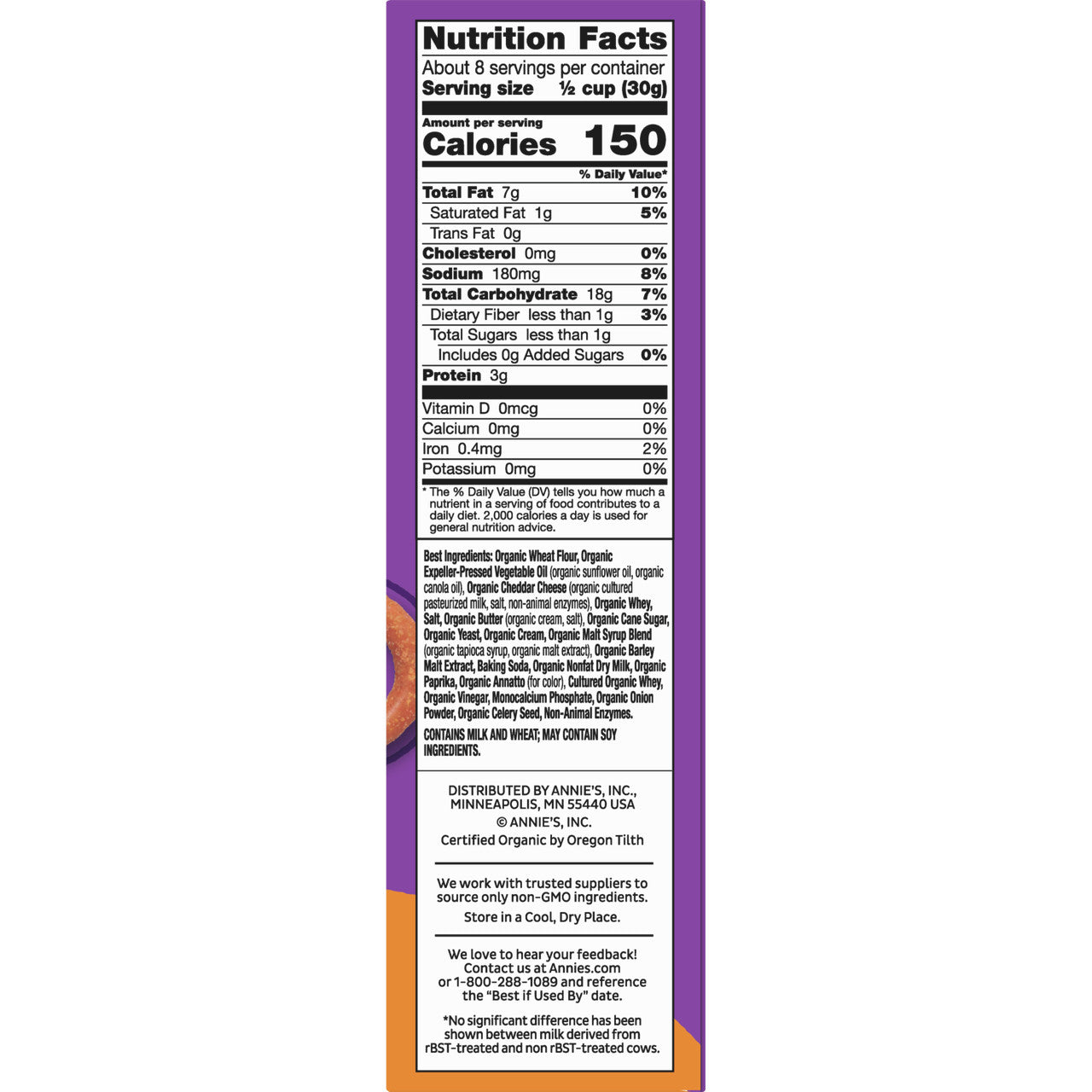 Annie's Homegrown Bunnies Cheddar Snack Mix (12x9 Oz)