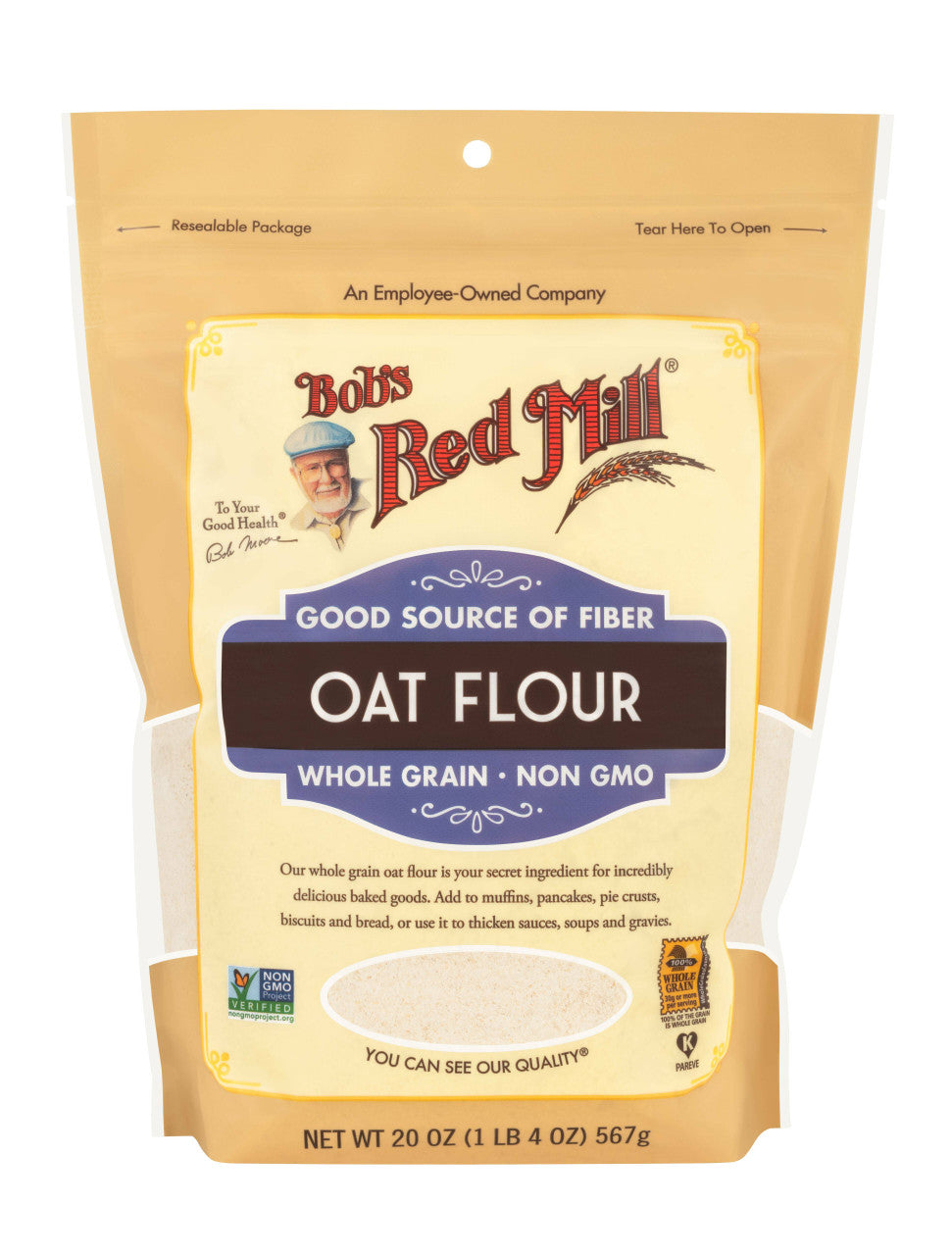 BOBS OAT FLOUR ( 4 X 20 OZ   )