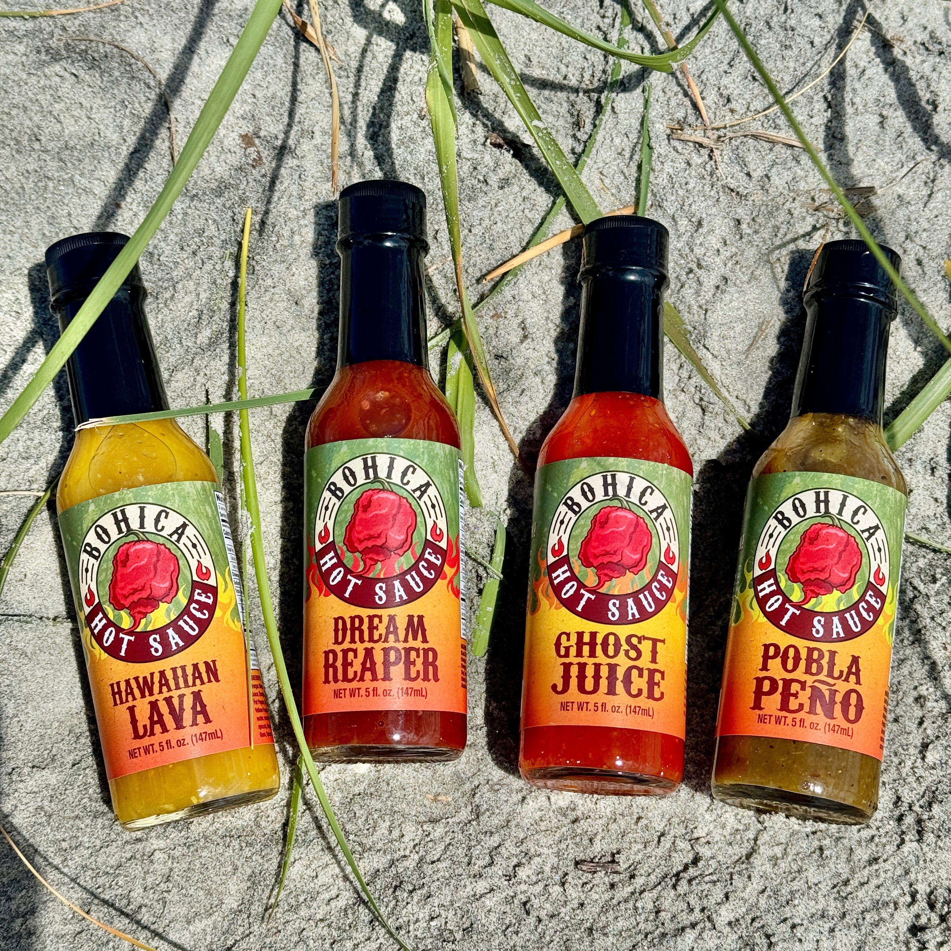 Bohica Hot Sauce - The Set (4 Pack)
