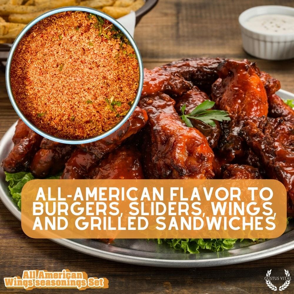 All American Wings Seasoning Set