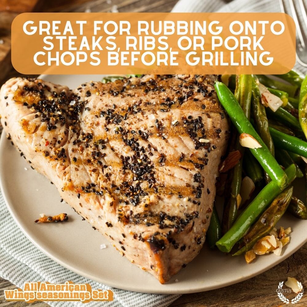 All American Wings Seasoning Set