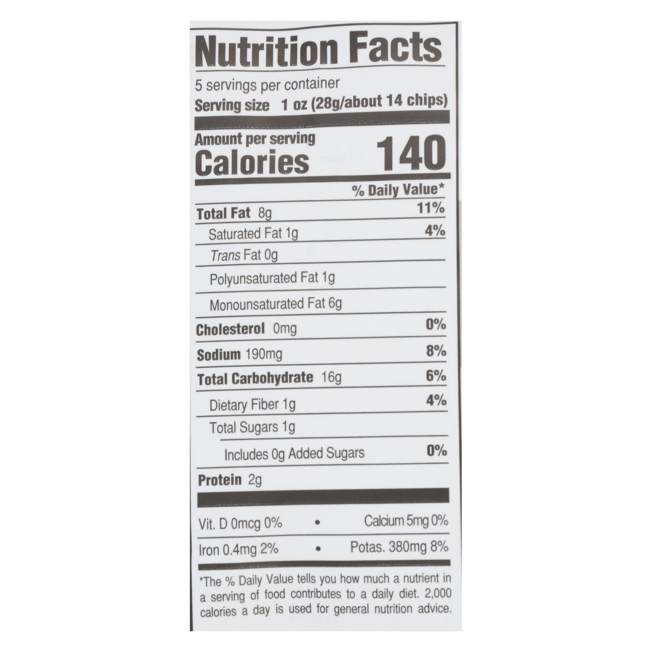 Boulder Canyon Malt Vinegar Potato Chips (12x5 Oz)